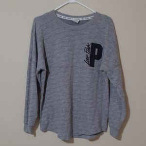 PINK Victoria Secret Grey Crewneck Sweatshirt